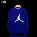 air jordan sweater long sleeved basketball clothes big navy blue jd01